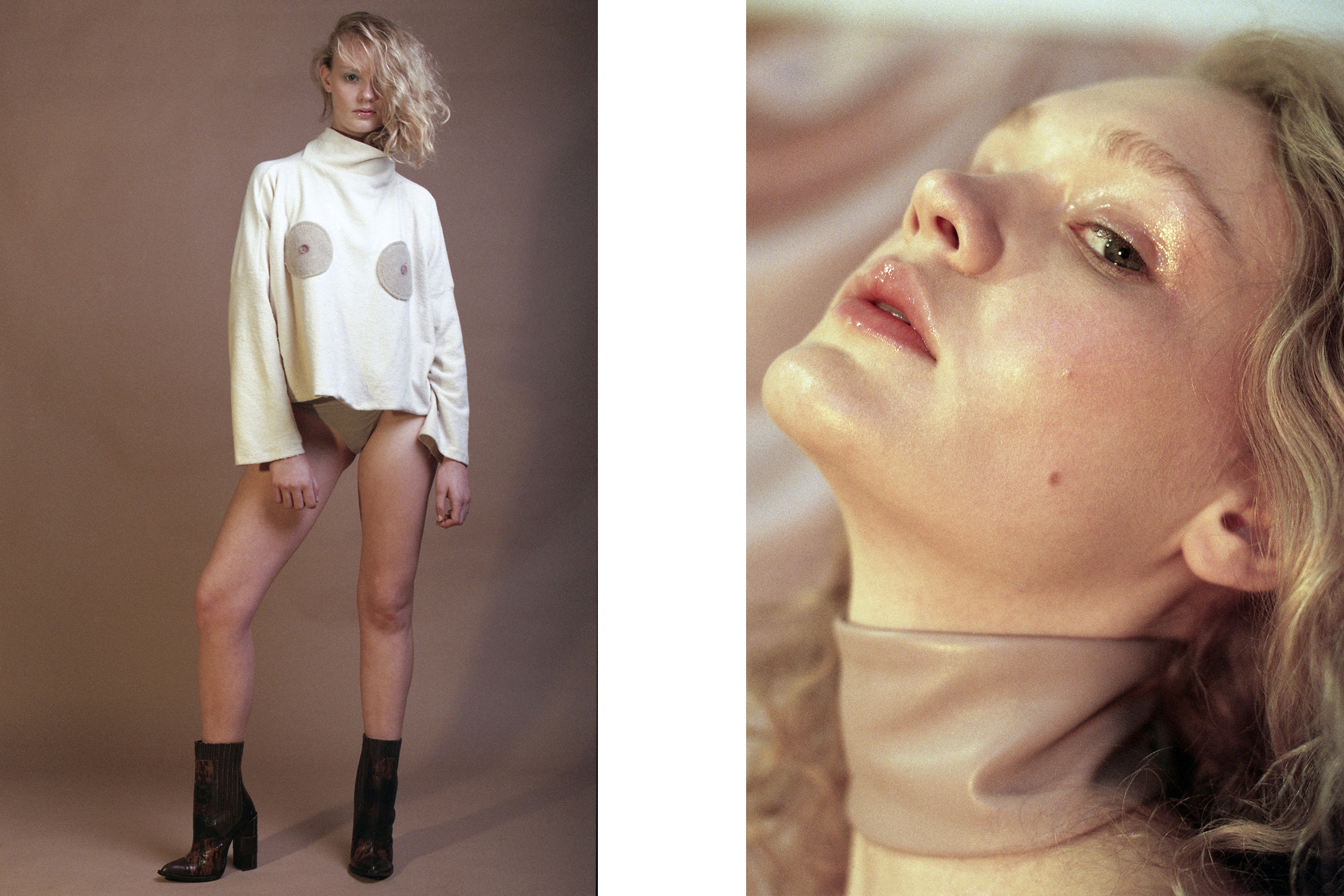 Top TLC from SHOP KINOBI boots TOPSHOP . Collar HARRIET SOUTHERLAND from SHOP KINOBI