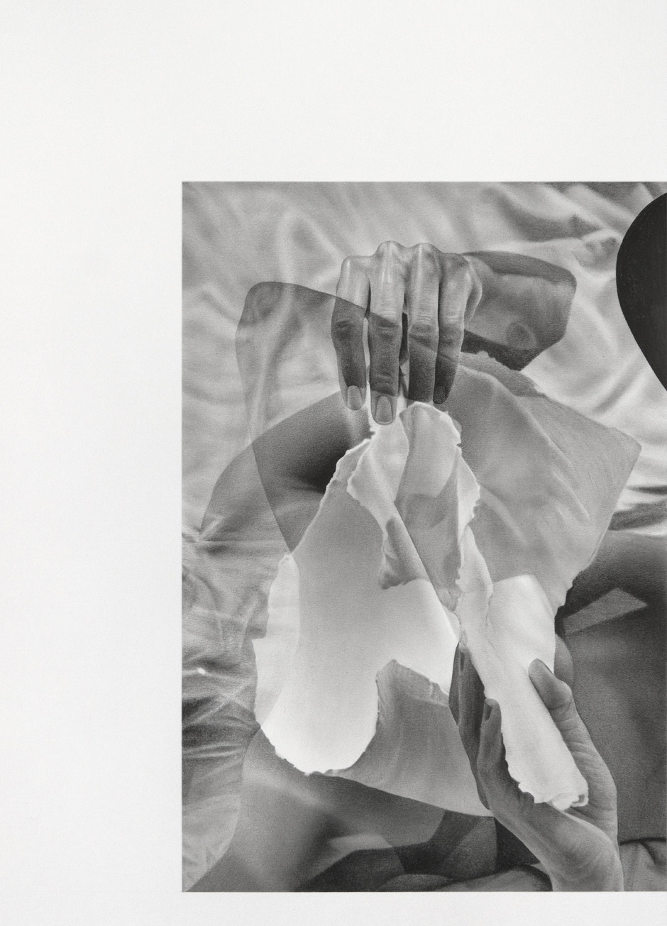 Körper und Gedächtnis#01, pencil on paper, each 59 x 42.5 cm, 2015