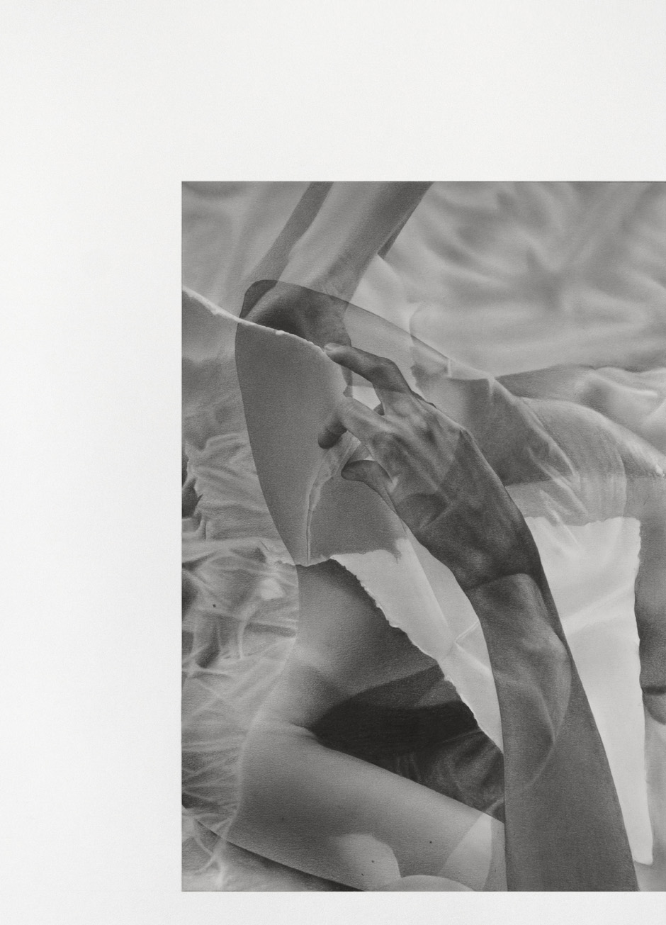 Körper und Gedächtnis#02, pencil on paper, each 59 x 42.5 cm, 2015