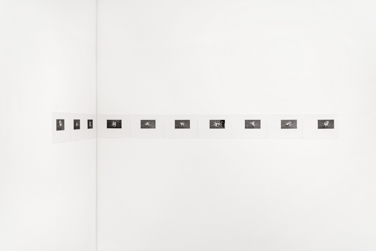 Chiffren fuer zehn Dispositionen, digital print and pencil on paper, each 21 x 29,7 cm, 2015