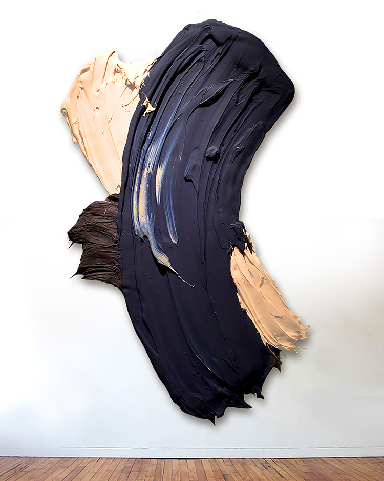 Togoyo, 2014, 43 x 68 inches (109 x 173 cm), polymer and pigment mounted on aluminum