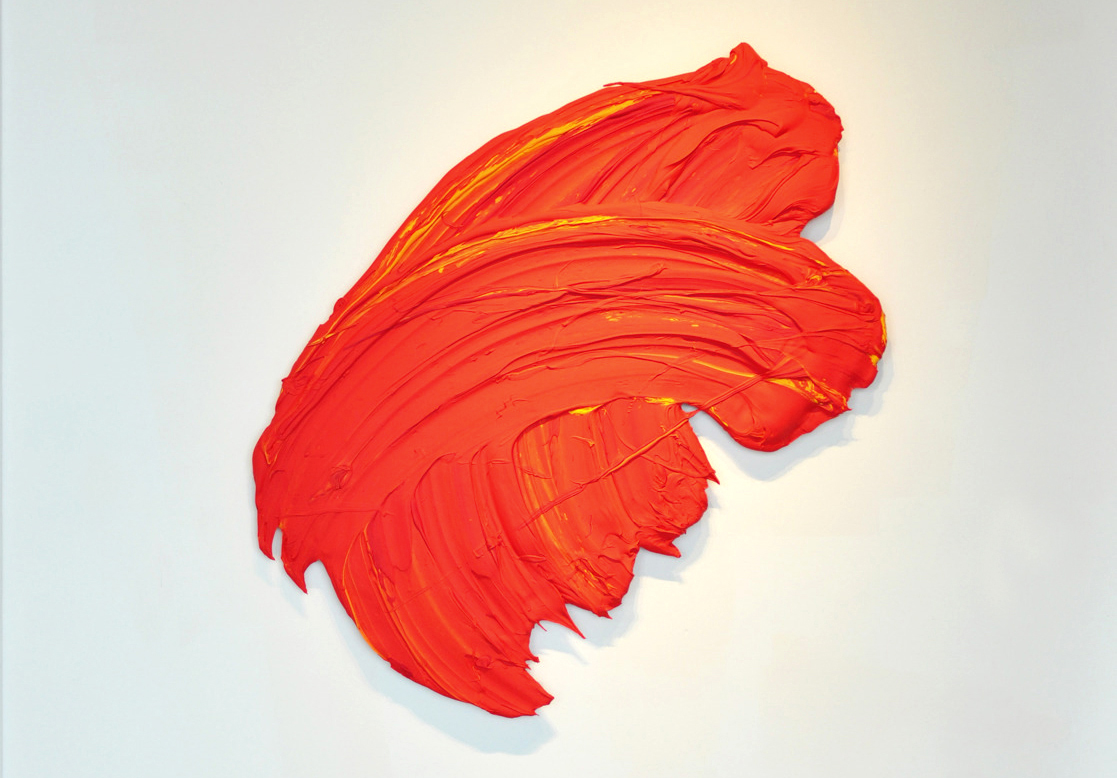 Alanic, 2014, 45 x 55 inches (114 x 140 cm), polymer and pigment mounted on aluminum