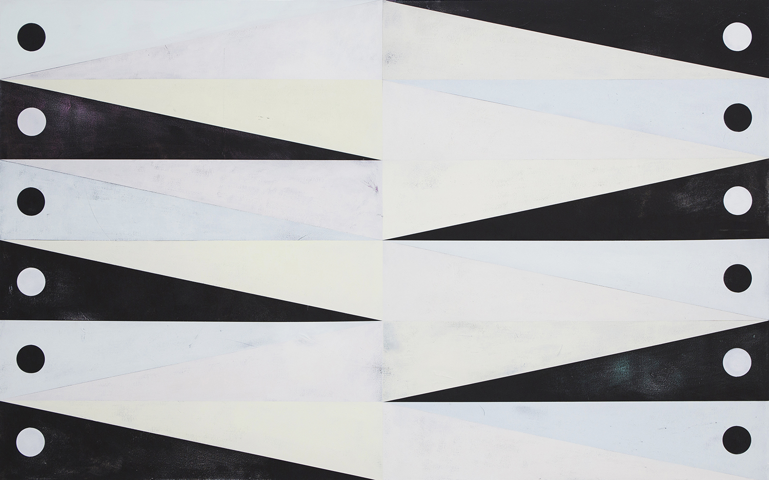 'Totenkopf' Acrylics on canvas 150 x 240 cm