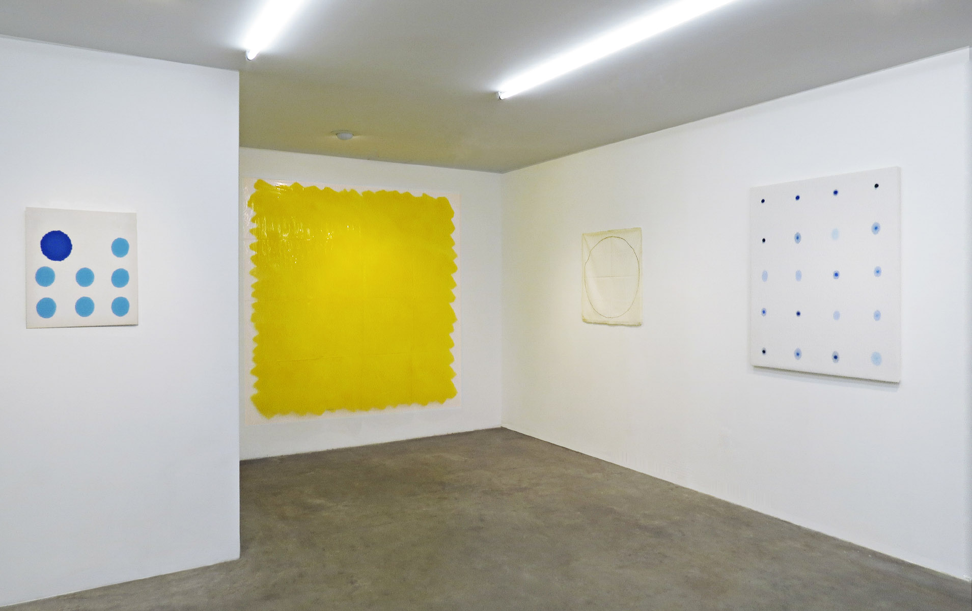 "Threshold of Perception" installation view at Scaramouche New York, 2015