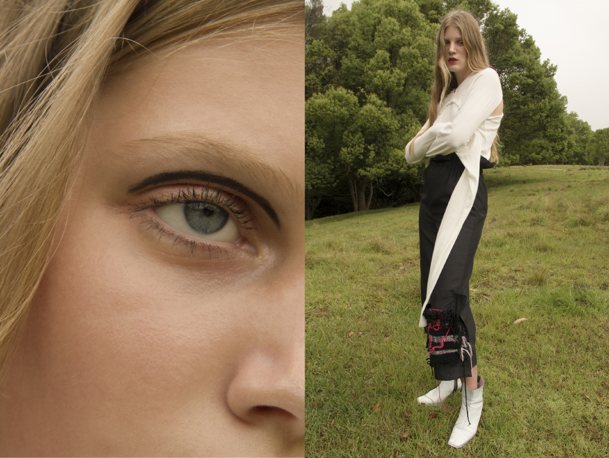long sleeve top LOUISE VICENZINO pants ISABEL WENGERT boots CIELLE MARCHAL