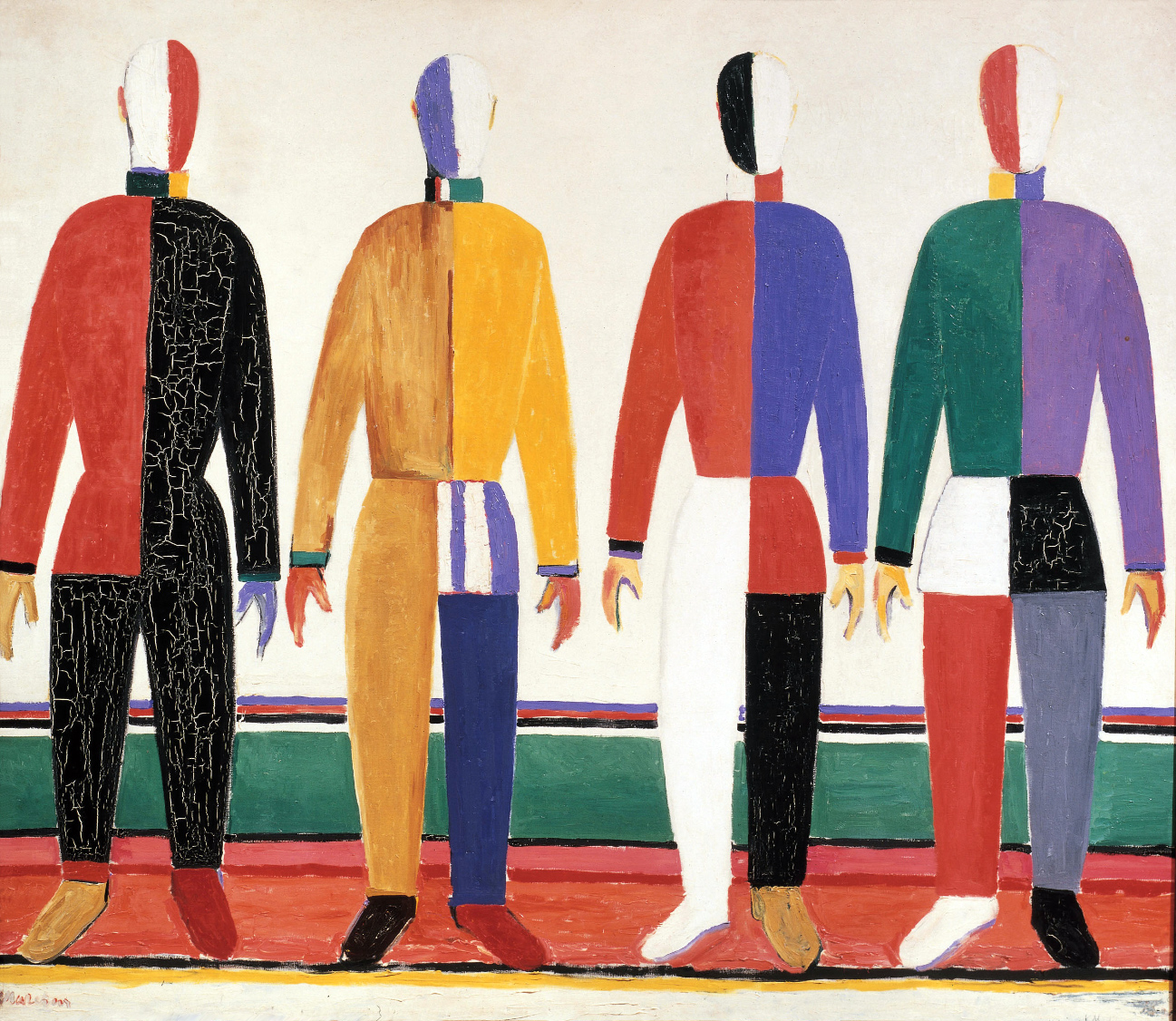 Sportsmen, 1930-31, oil on canvas