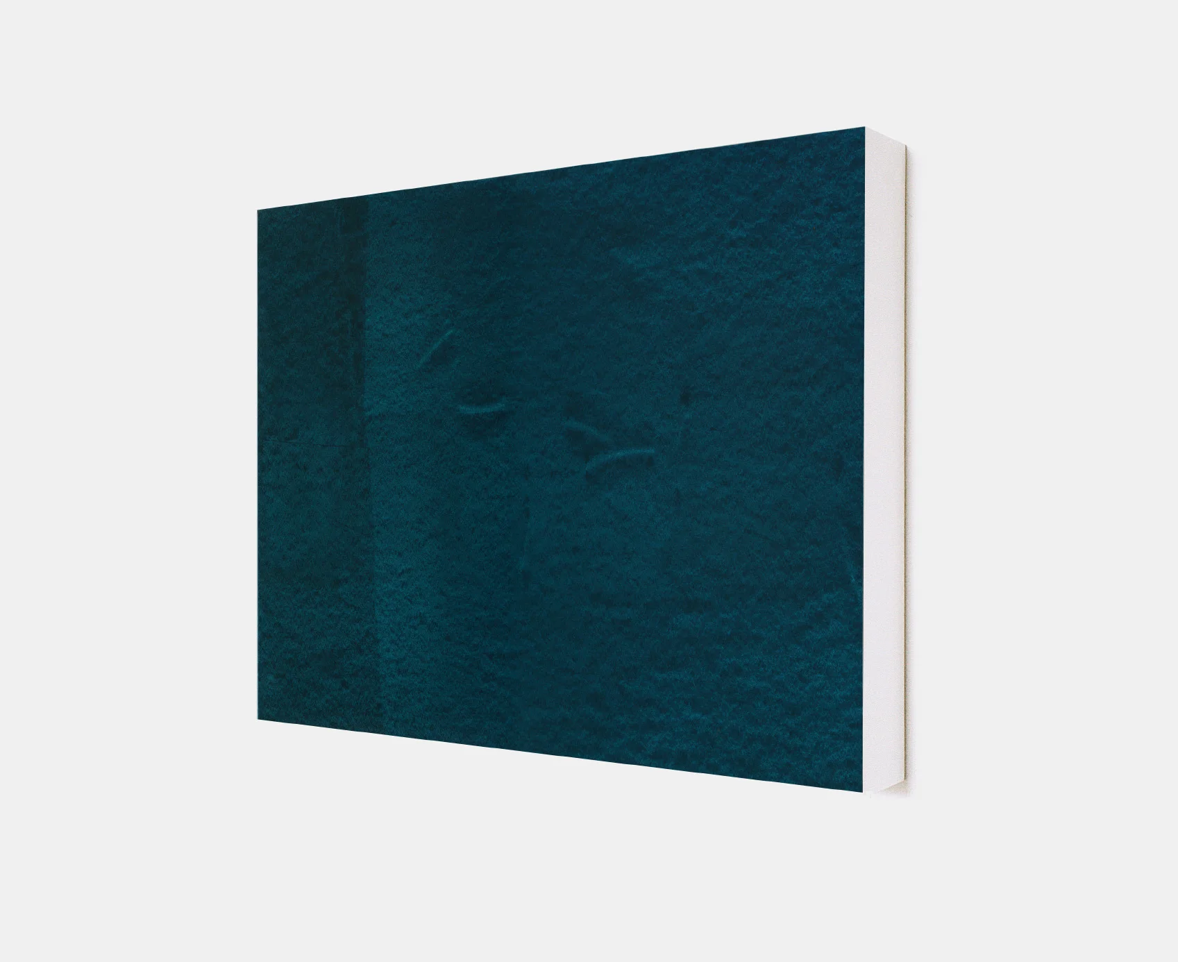 OTHER PLACES (IV), 2015, pigment dispersal on panel, 25.5 x 17.0 x 3.8 cm