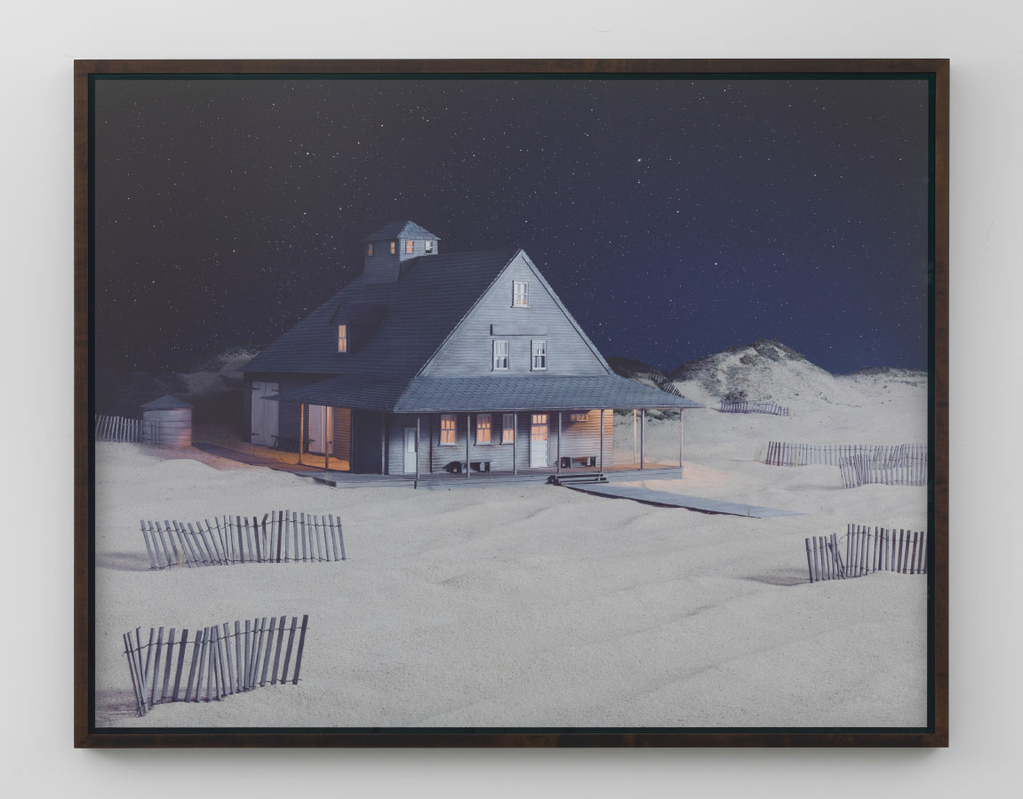 Party at Caffey's Inlet Lifesaving Station (Dare County, NC), 2013, archival pigment print, 76.2 x 97.79 cm