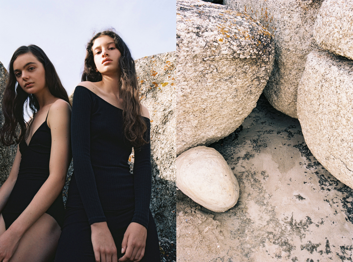 Aran and Kim wear all clothes AMERICAN APPAREL