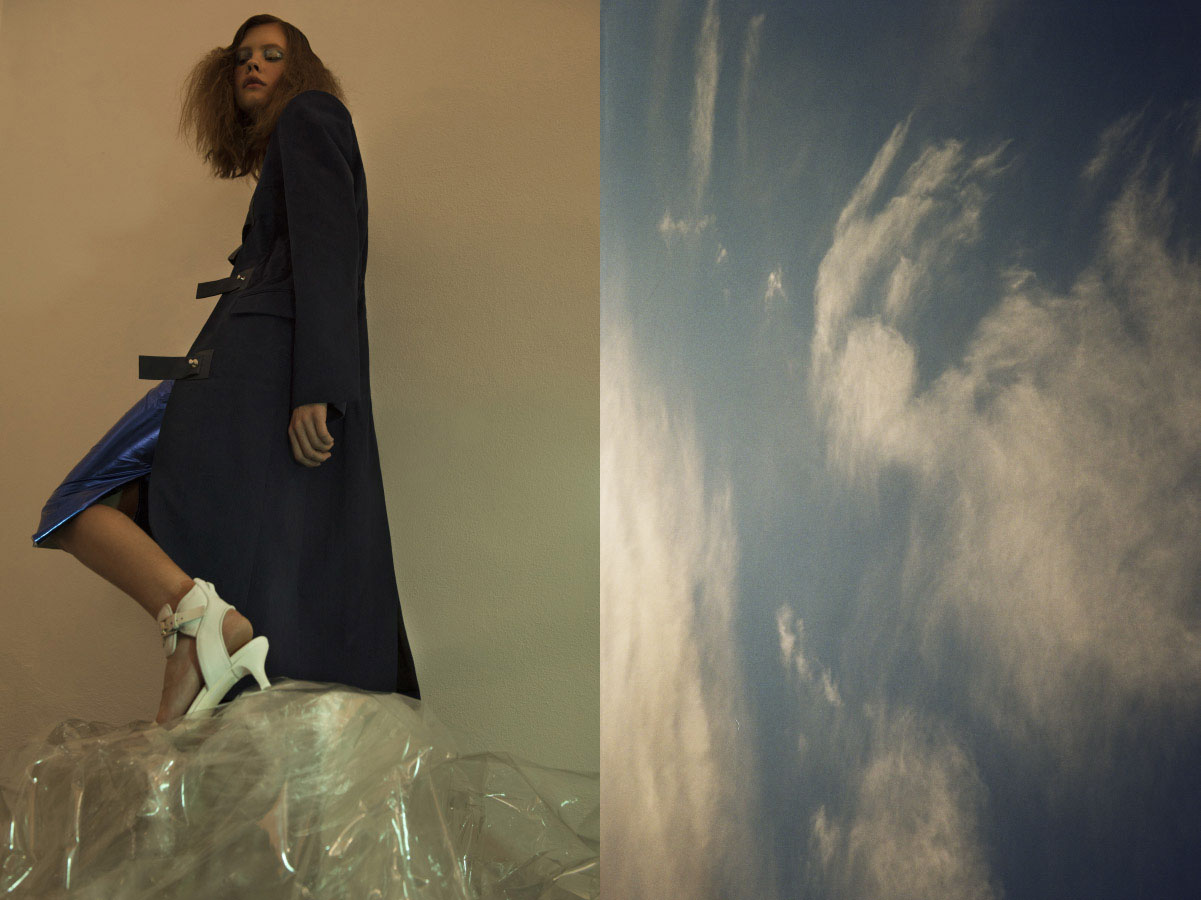 coat LEA PECKRE skirt ANDREA INCONTRI shoes COSTUME NATIONAL