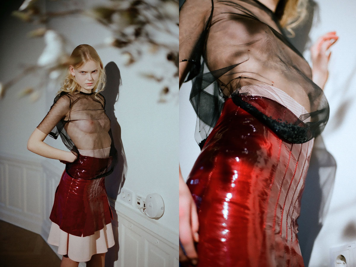 top PHOEBE ENGLISH under skirt MIU MIU skirt ALBERTA FERRETTI