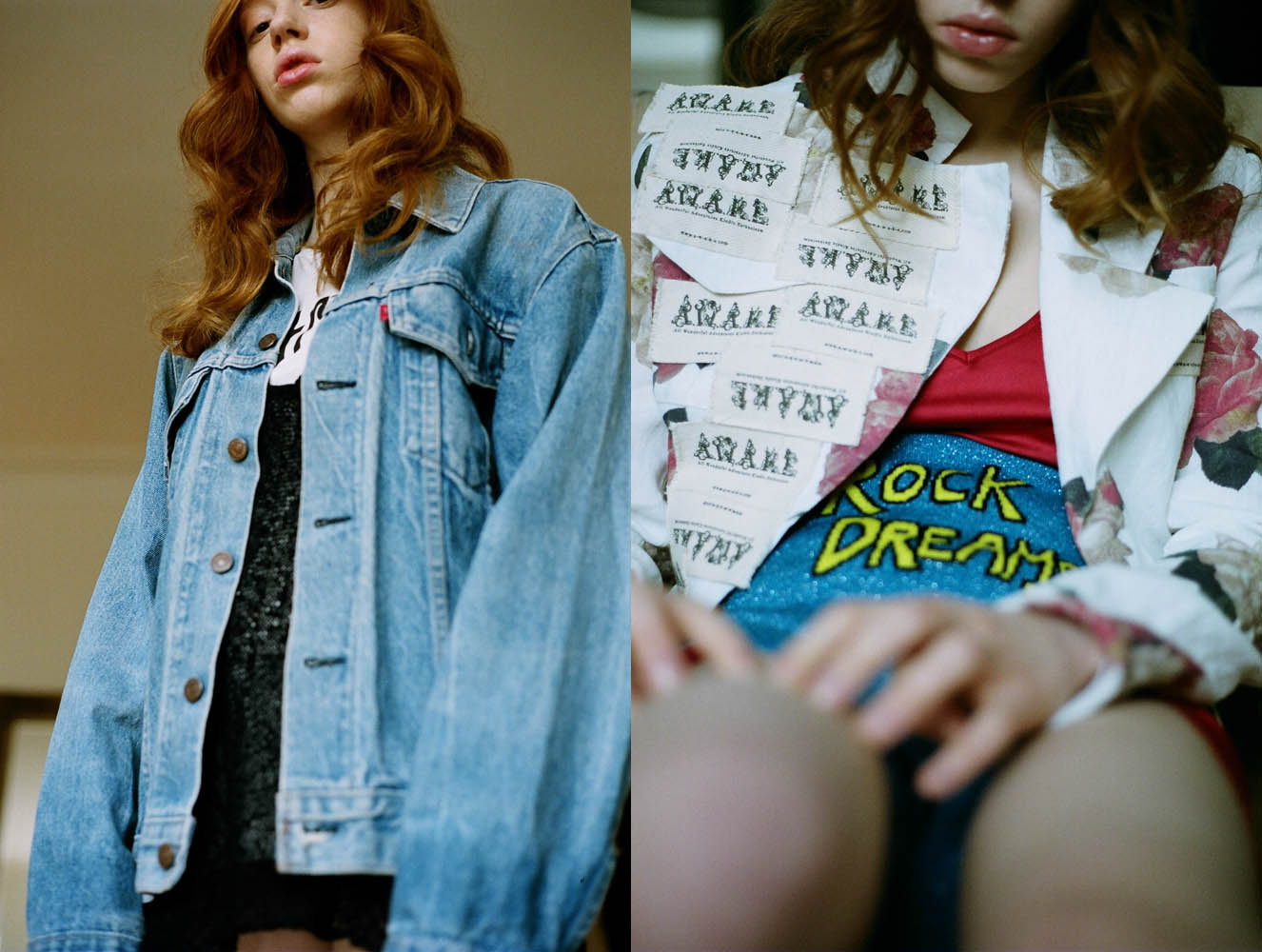 jacket CAINE LONDON t-shirt BELLA FREUD top TEATUM JONES . jacket A.W.A.K.E jumper BELLA FREUD dress NATALIE B COLEMAN