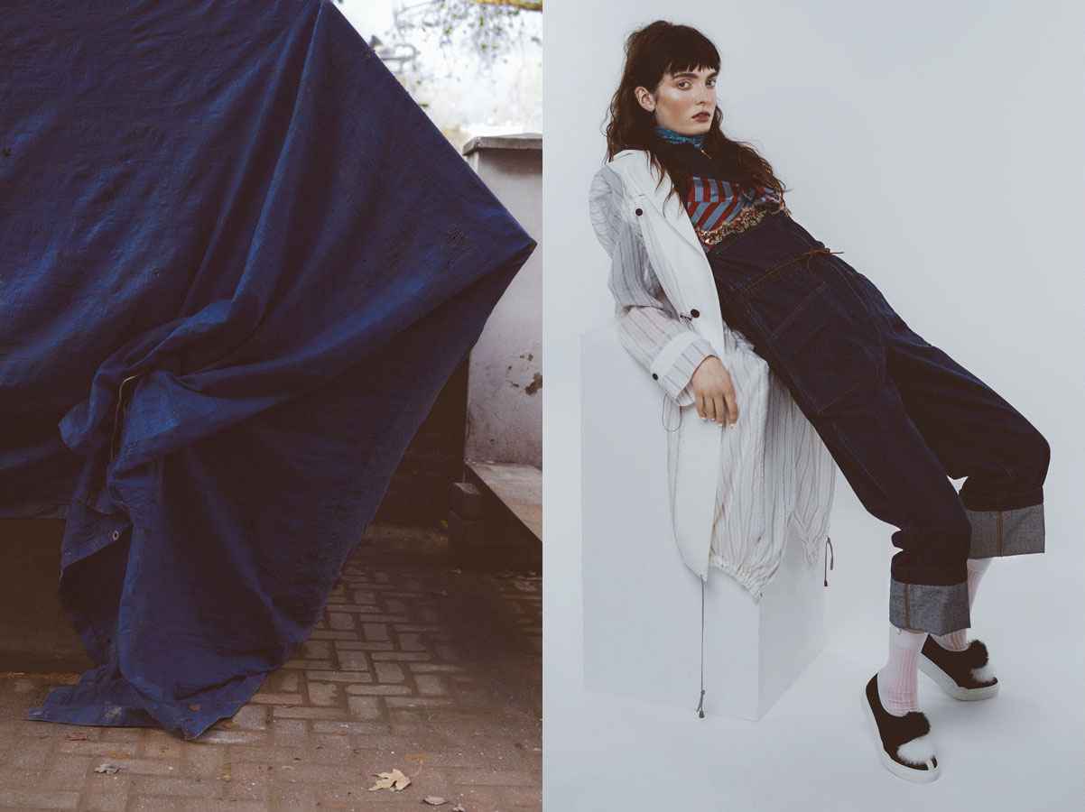 bandana STYLIST'S OWN jumpsuit LF MARKEY bra MARC JACOBS jacket TODD LYNN shoes MINNA PARIKKA