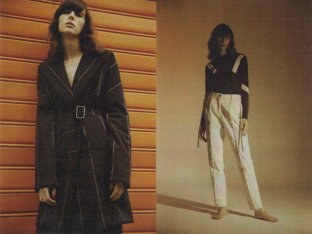 coat LUCIO VANOTTI . shirt NEIL BARRETT pants DAMIR DOMA