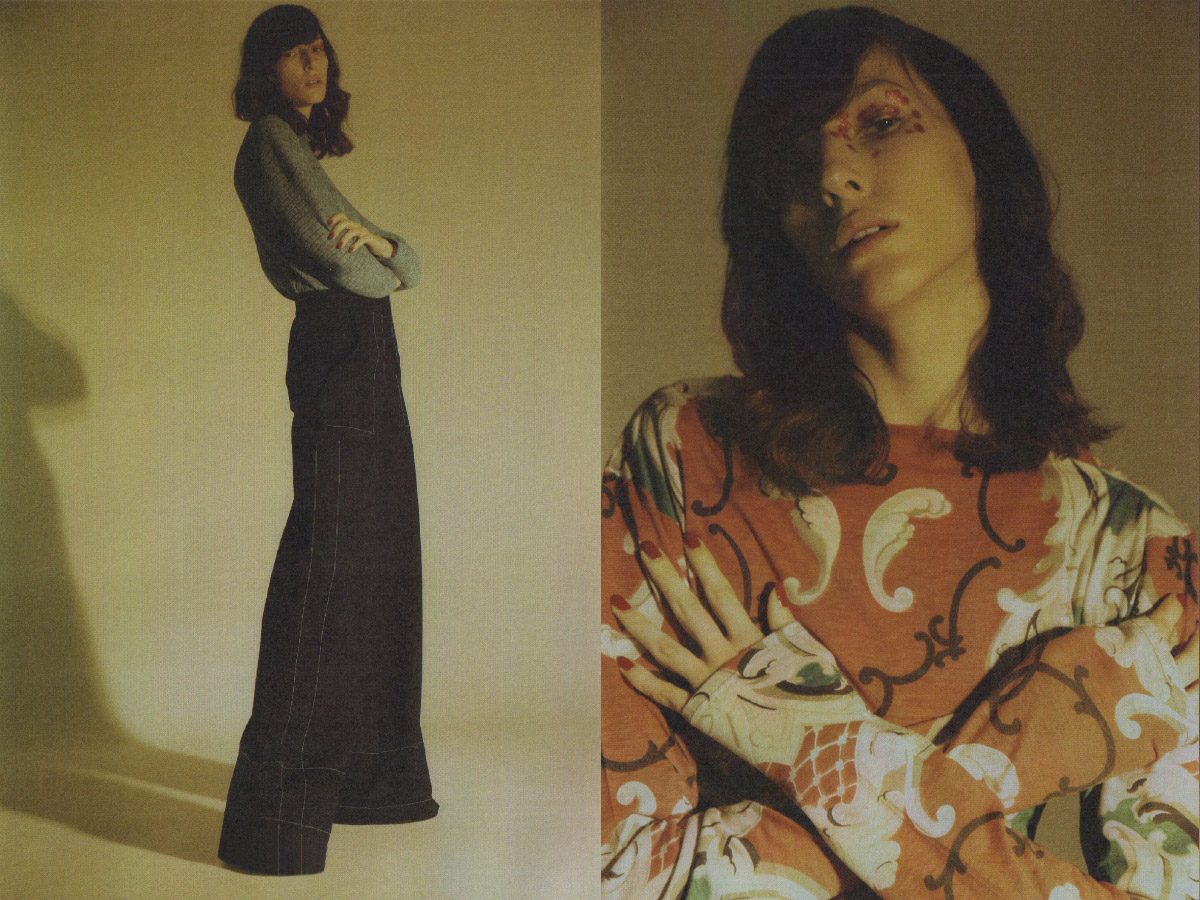 all clothes M MISSONI . dress JEAN PAUL GAULTIER