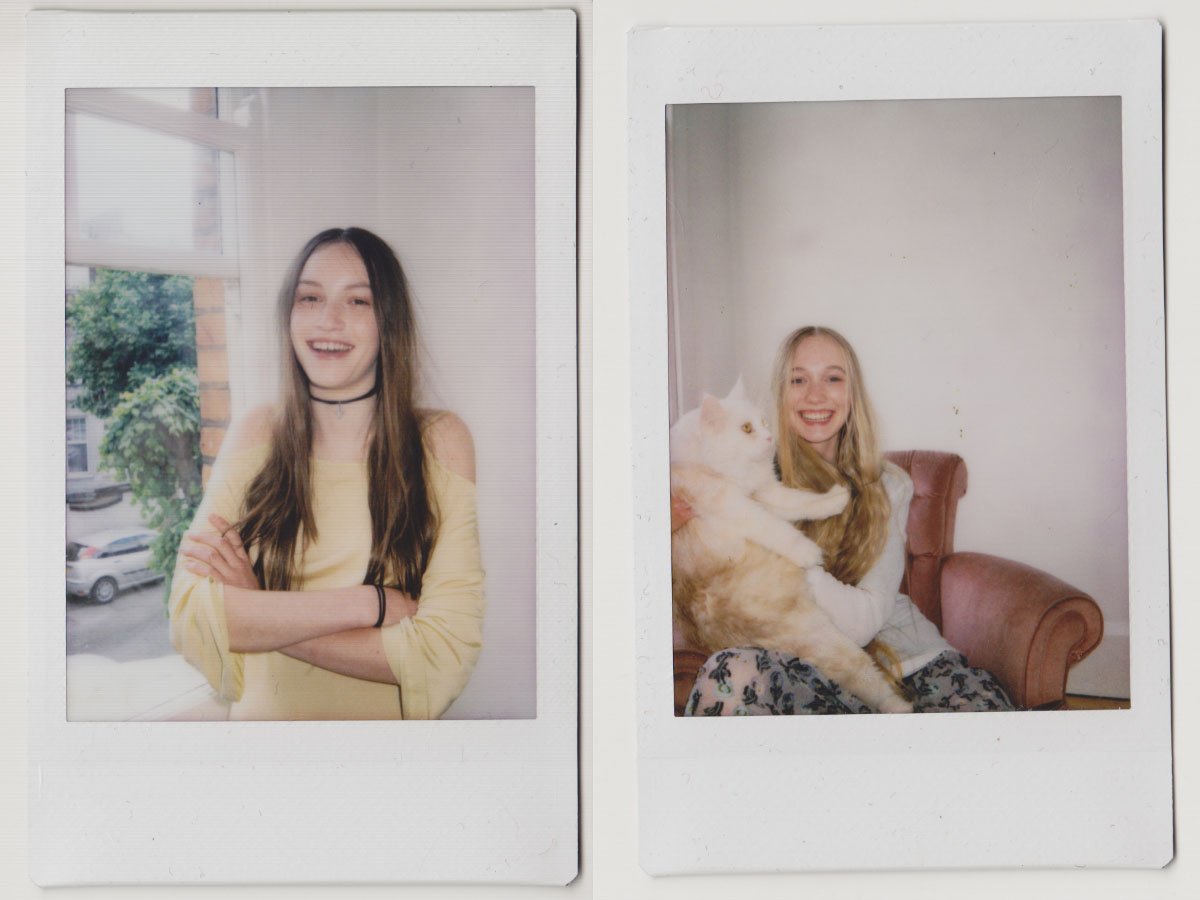 Amelia wears dress BACK choker STYLIST'S OWN . Elizabeth wears top BACK shirt HOUSE OF DAGMAR pants EDELINE LEE