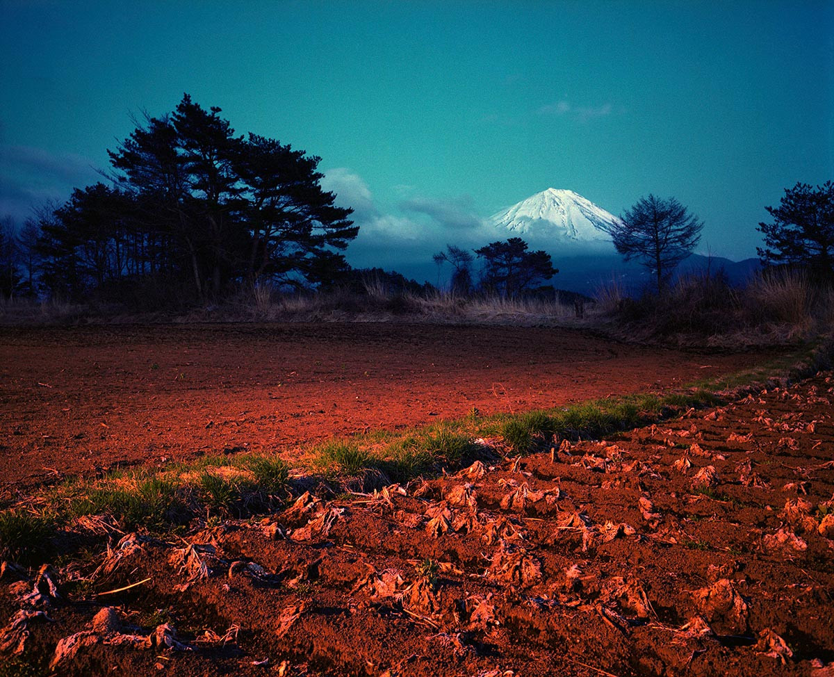 Japan, Yamanashi, Fields near Kawaguchiko, 2000