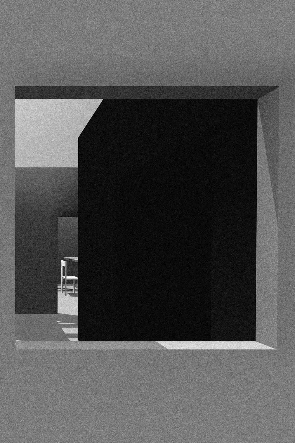 Les Maisons, 2015-2016, in progress models and computer-generated imagery