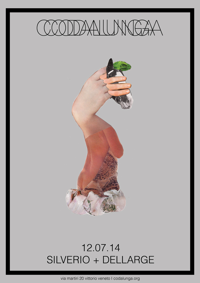 Silverio, Dellarge, 2014, collage, 37 X 28 cm