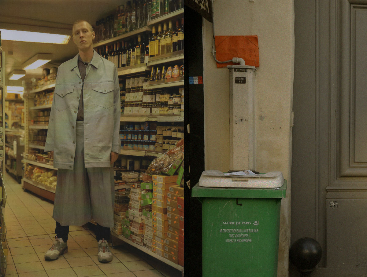 Splint wears jacket and pants HOUSE OF THE VERY ISLANDʼS top, necklace and sneakers MODELʼS OWN