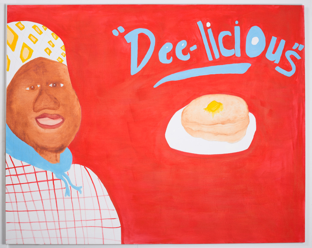 "dee-licioius" oil on canvas 60" x 48"