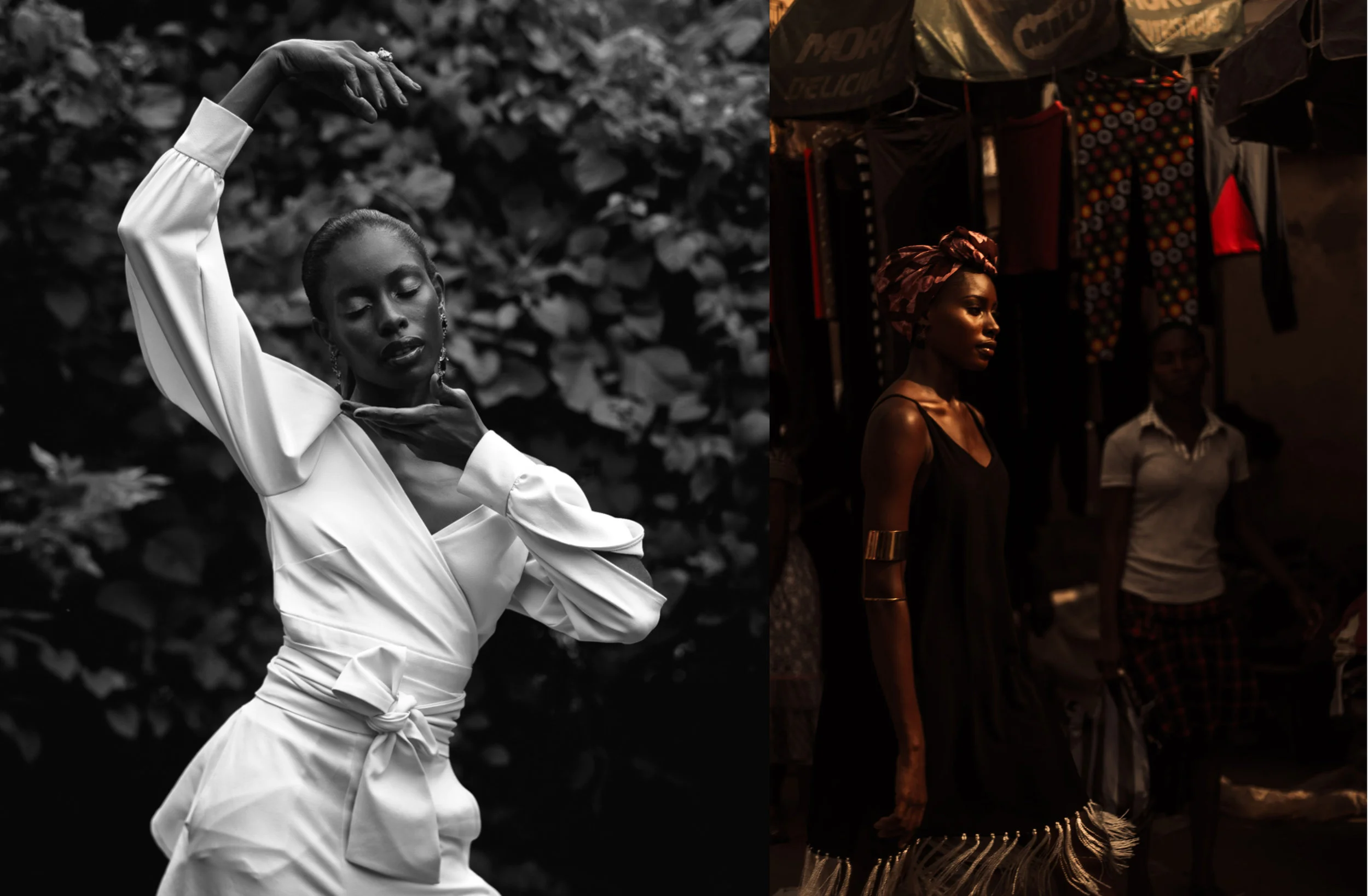 dress NALE . dress HENRI UDUKU X IMO scarf STYLIST'S OWN