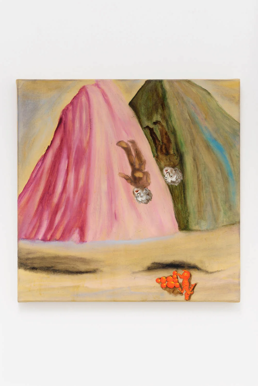 Gemellata, 2015, Oil on canvas, 40 x 40 cm (15 3/4 x 15 3/4 in.)