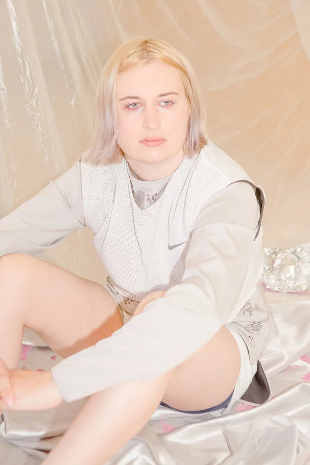 top CHARLI COHEN sleeveless top NIKE shoes and socks NIKE