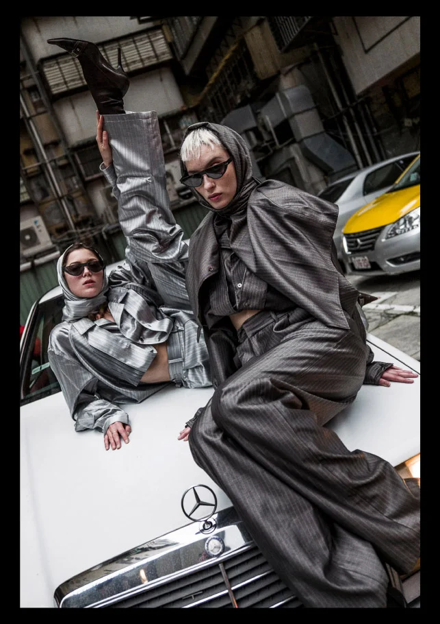 full look GmbH glasses MYKITA X MARTINE ROSE shoes STYLIST'S OWN