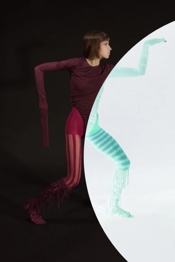 body Y/PROJECT tights MAISON SOKSI shoes LONGCHAMP