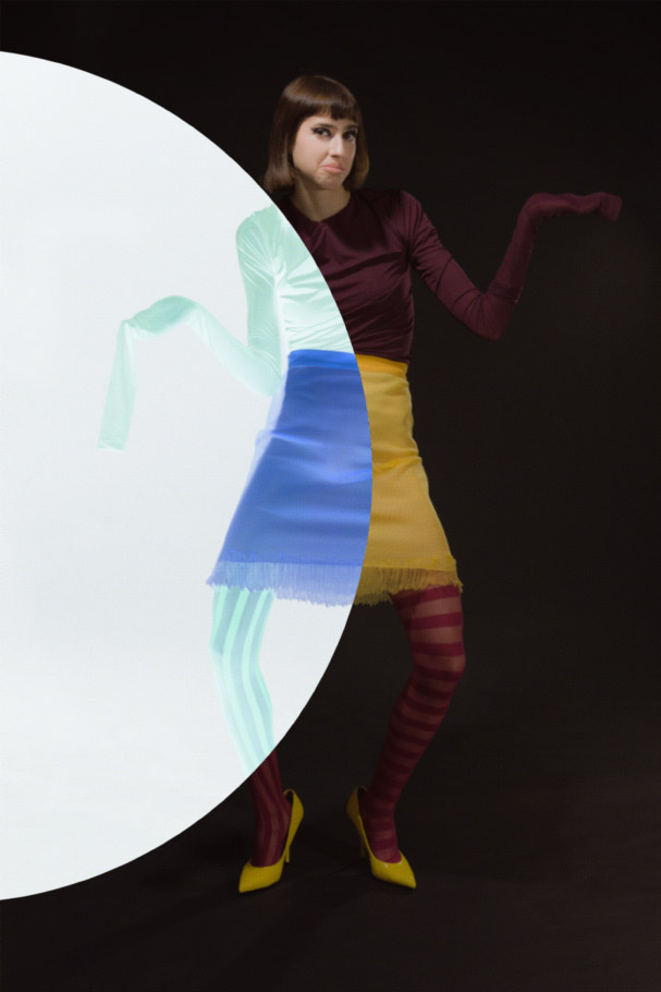 body Y/PROJECT skirt ESCADA tights MAISON SOKSI shoes DRIES VAN NOTEN
