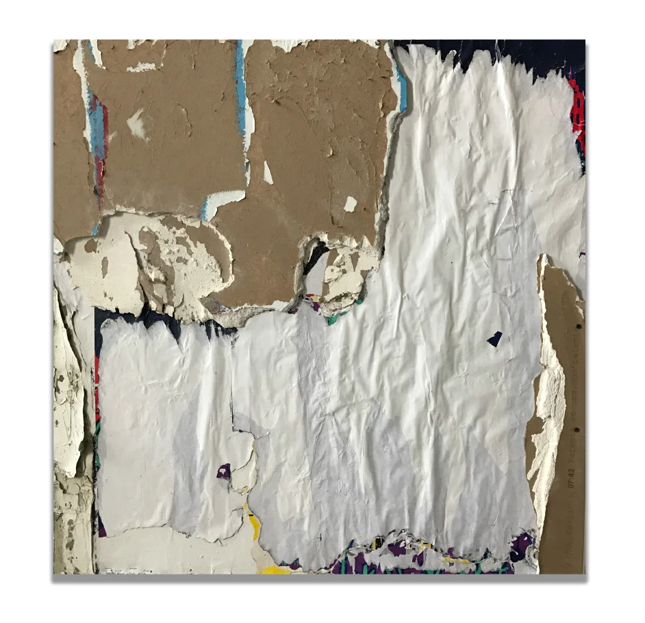 The Candy Store, cement and drywall on canvas