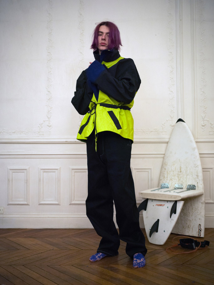 EXINFINITAS mens AW20 ‘Your brain is God’ lookbook art direction & set design. FEB. 2019 Paris, France