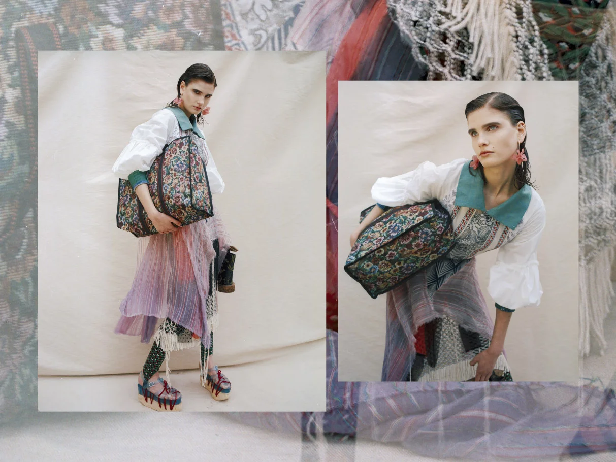 dress & skirt ANNA BERNAL SHOES JULIE MENUGE