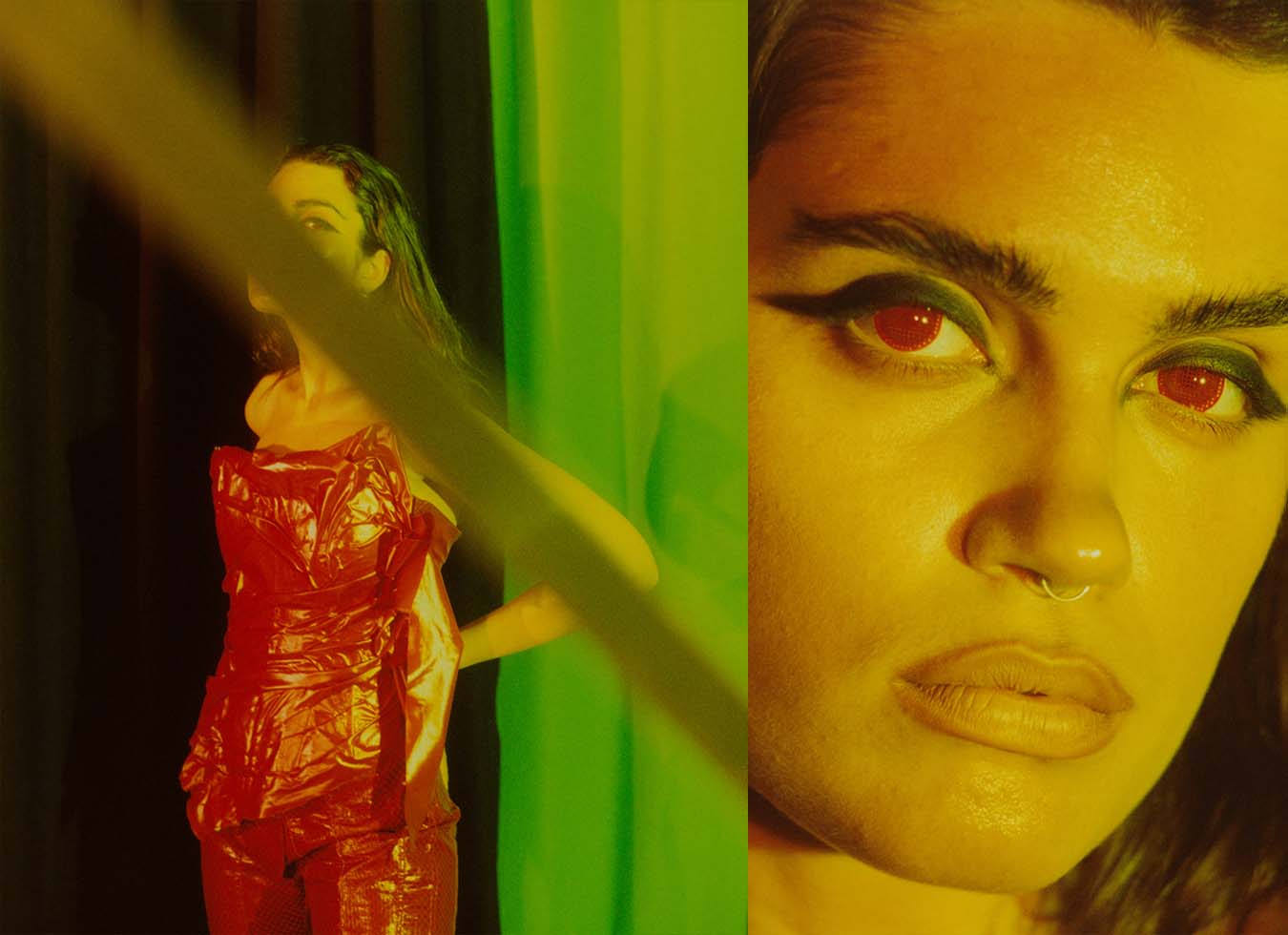 model wears TARA HAKIN