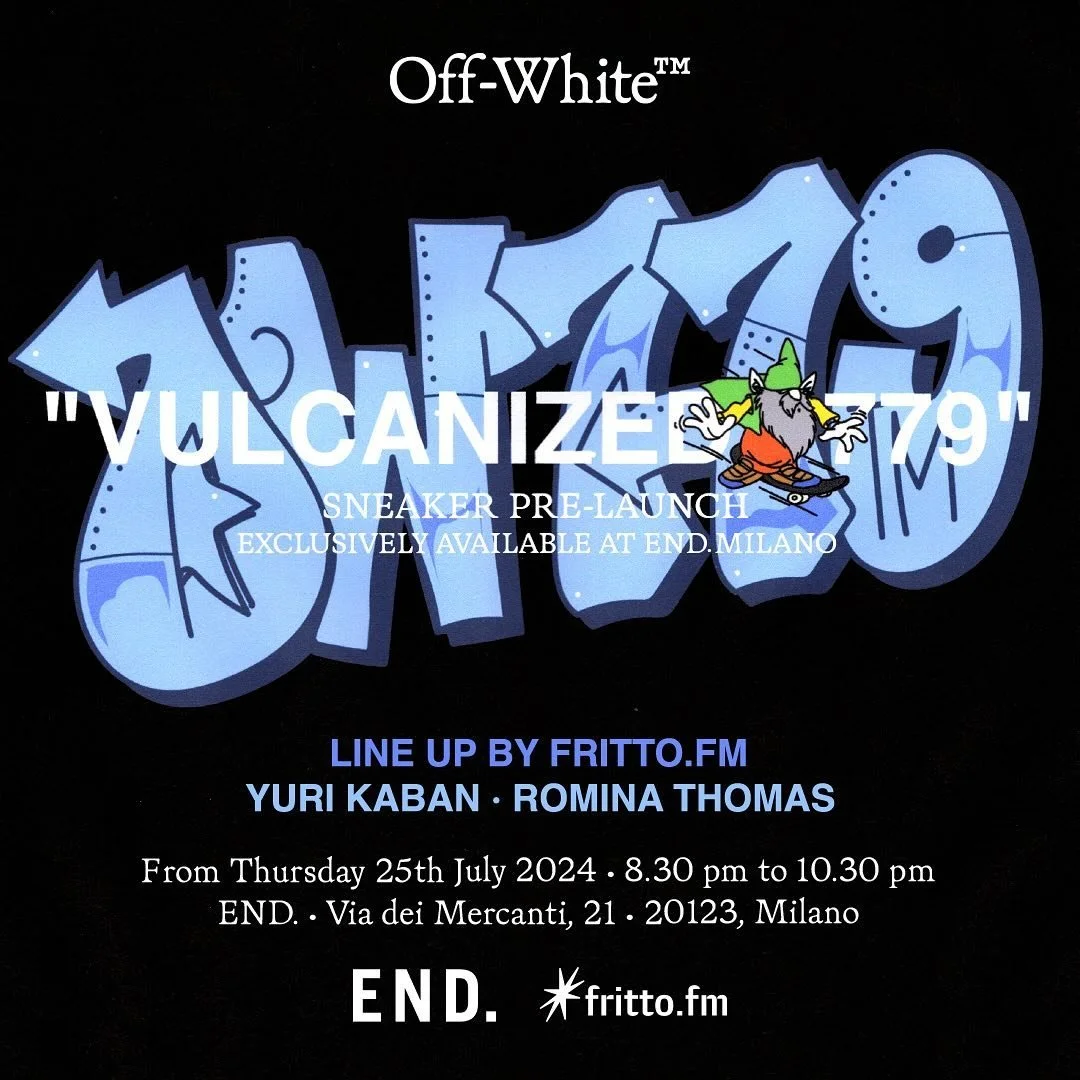 OFF-WHITE “VULCANIZED 779” SNEAKER PRE-LAUNCH