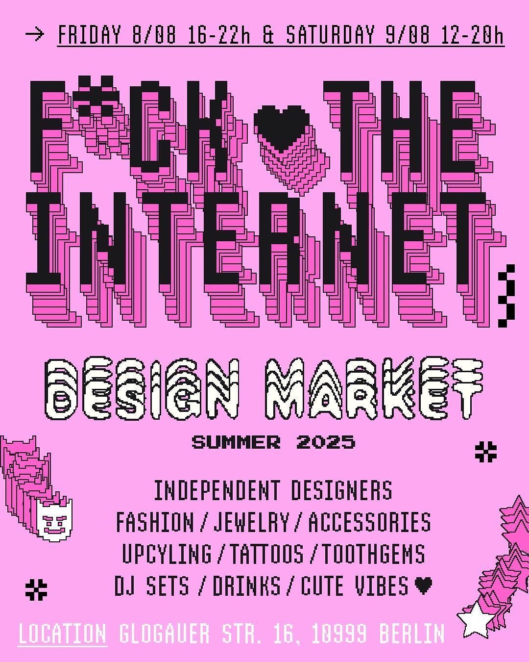 Fuck The Internet Market in Berlin