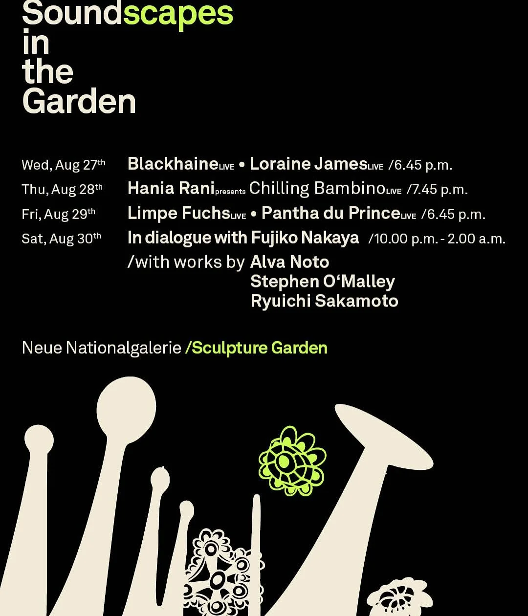 Soundscapes in the Garden
