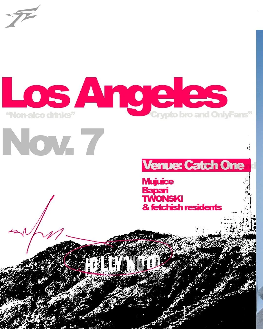 Fetchish in LA - Nov 7 at Catch One