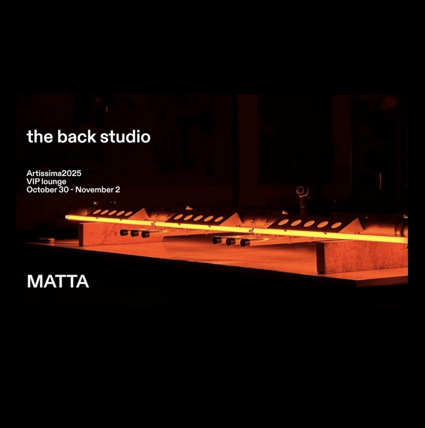 The back studio