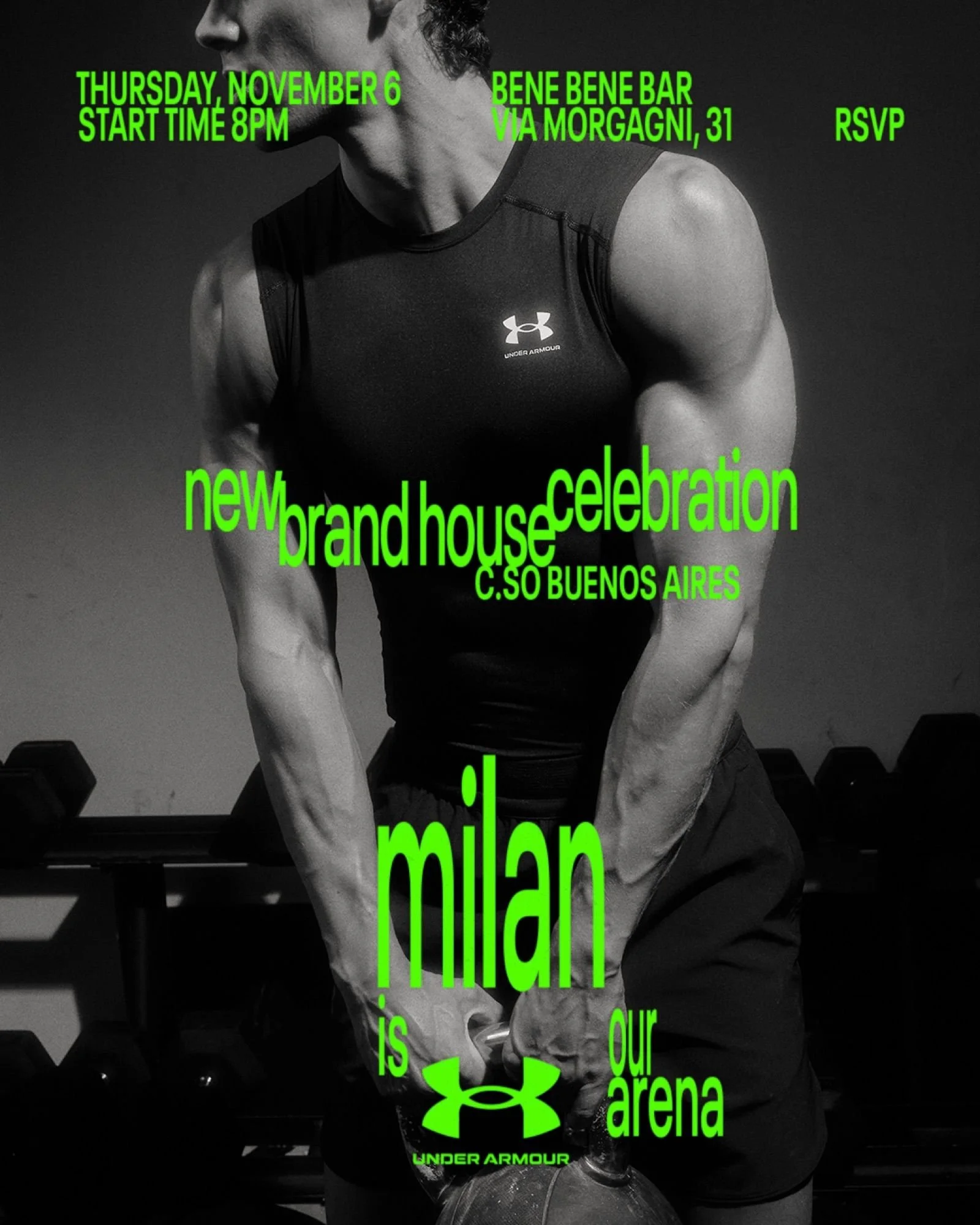 Under Armour: Milan Is Our Arena