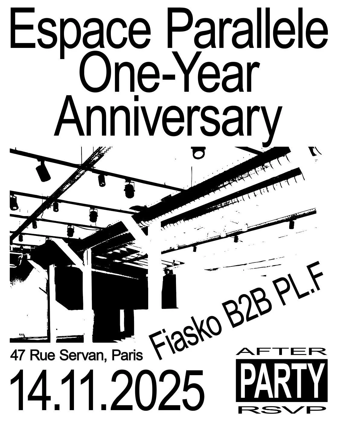 Espace Parallele One-Year Anniversary