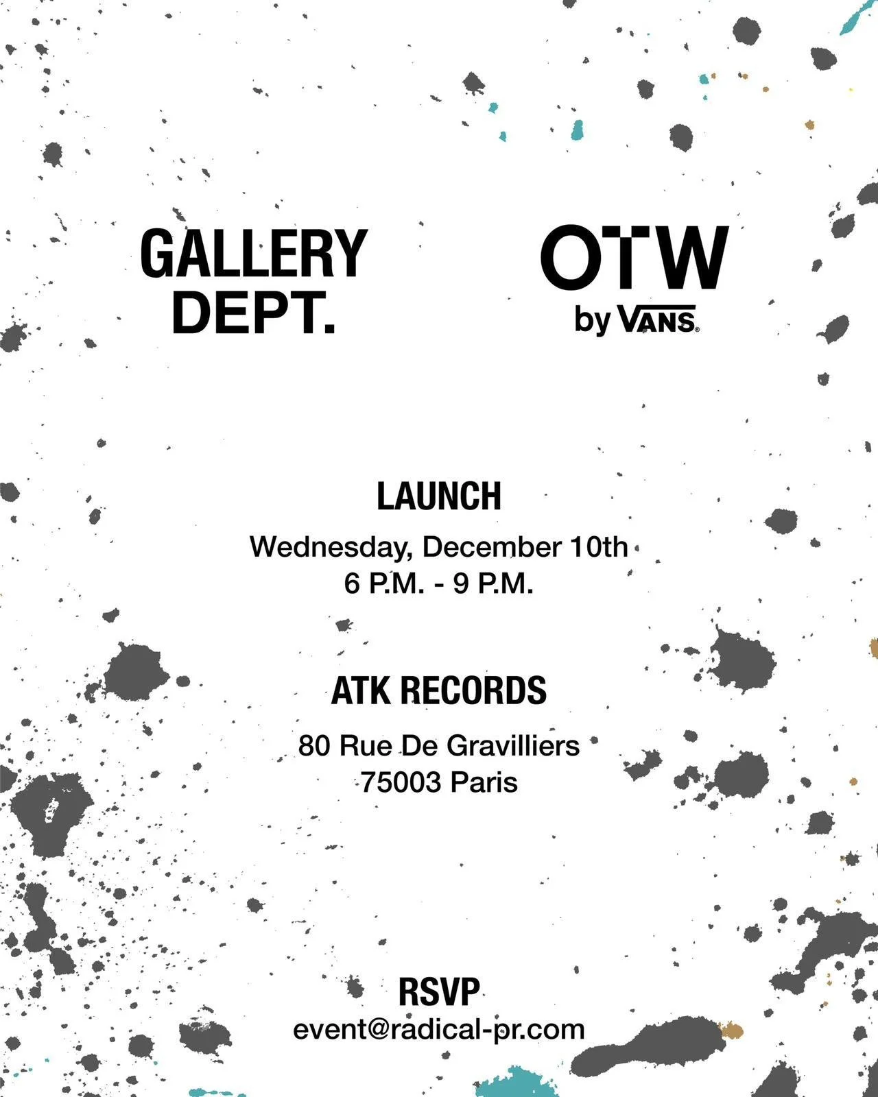 Gallery Dept. x OTW by Vans