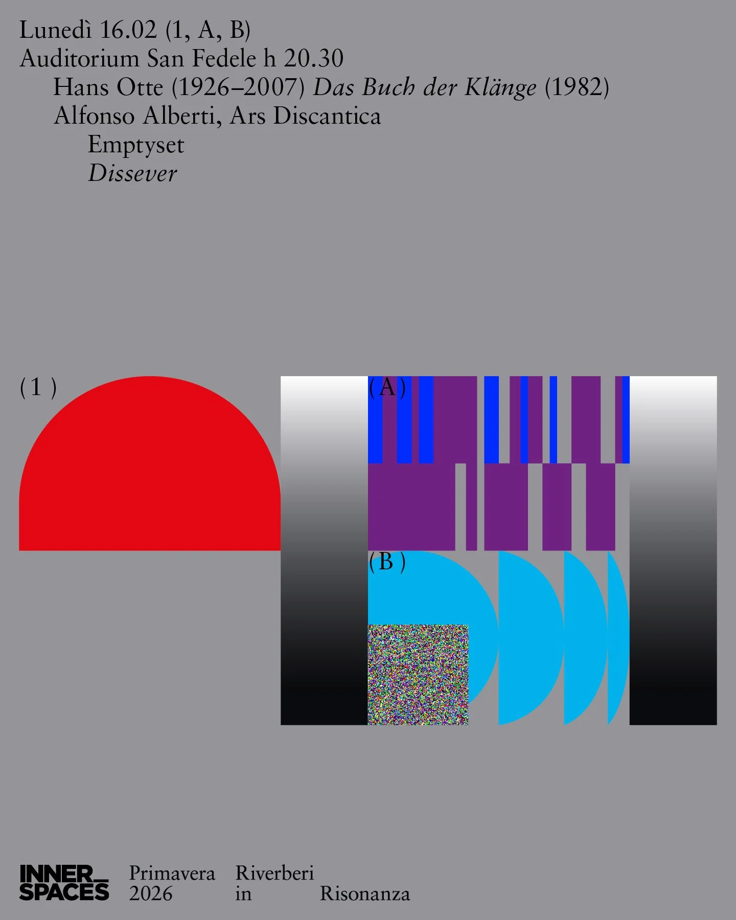 Emptyset and Alfonso Alberti at Inner Spaces on February 16th 