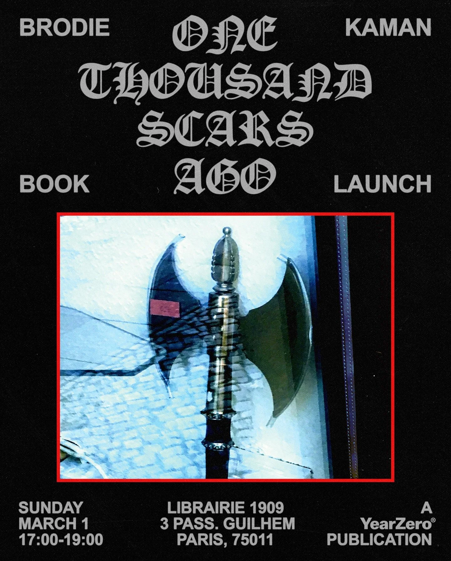 Brodie Kaman: ONE THOUSAND SCARS AGO Book Launch