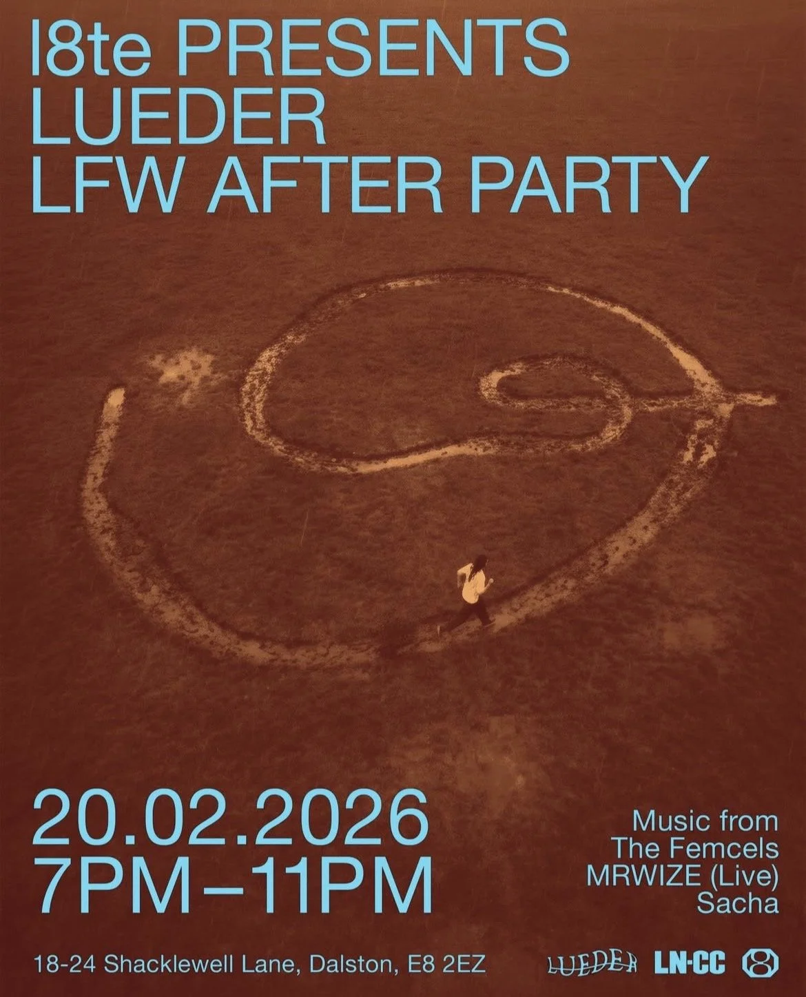 Lueder LFW after party