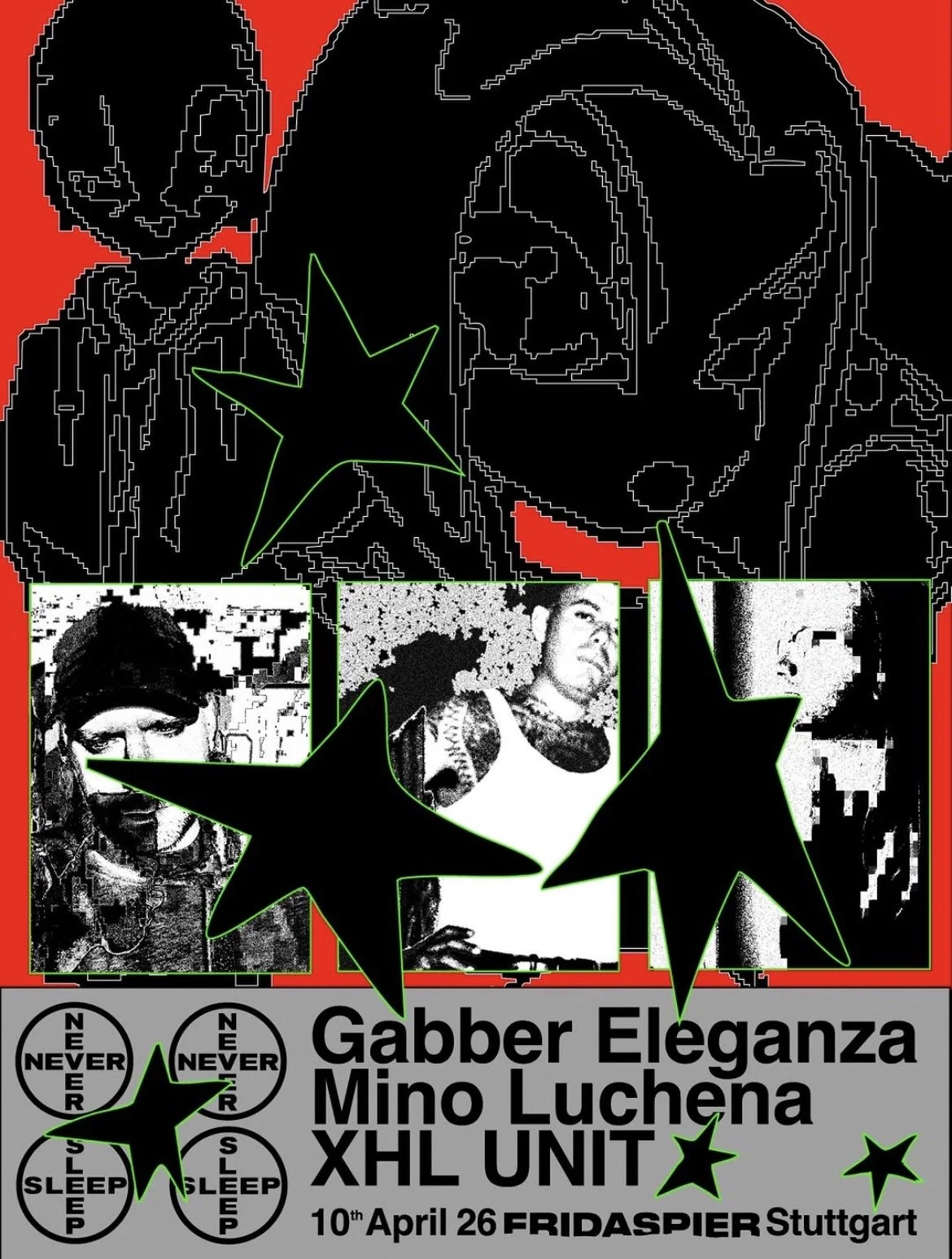 Gabber Eleganza x @neversleeplife