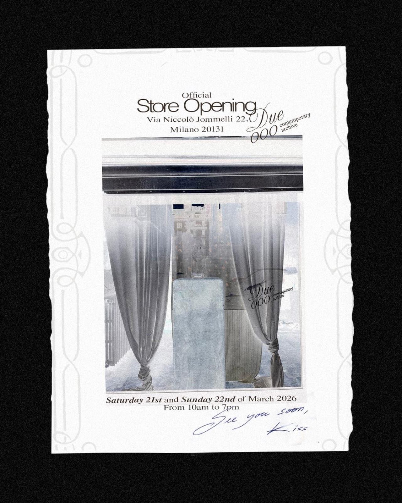 Due 000: Official Store Opening