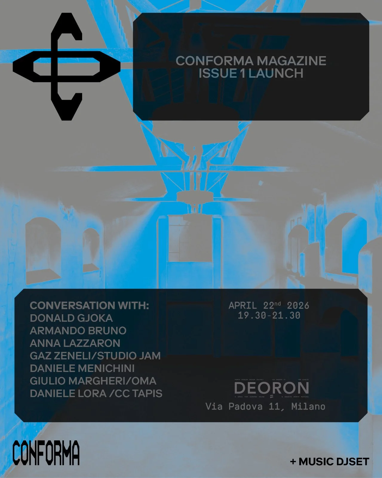 CONFORMA Magazine Issue 1 Launch