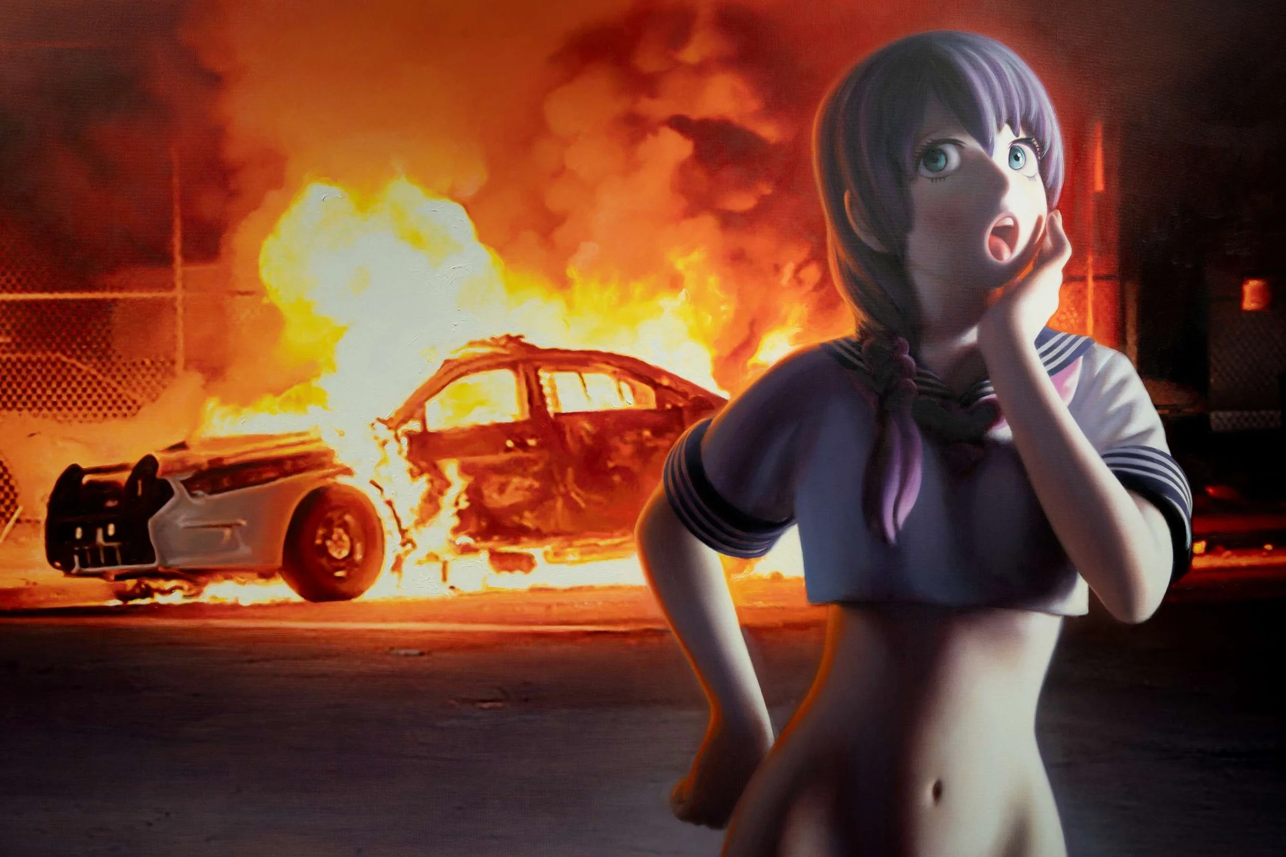 HELNWEIN mundos invertidos at SOLO Contemporary